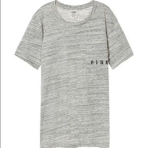 NEW VS PINK Bling Campus Tee